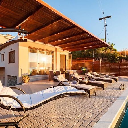 Seaside Summer Bliss - Aurora Luxury Pool Paradise Petalidi Luaran gambar
