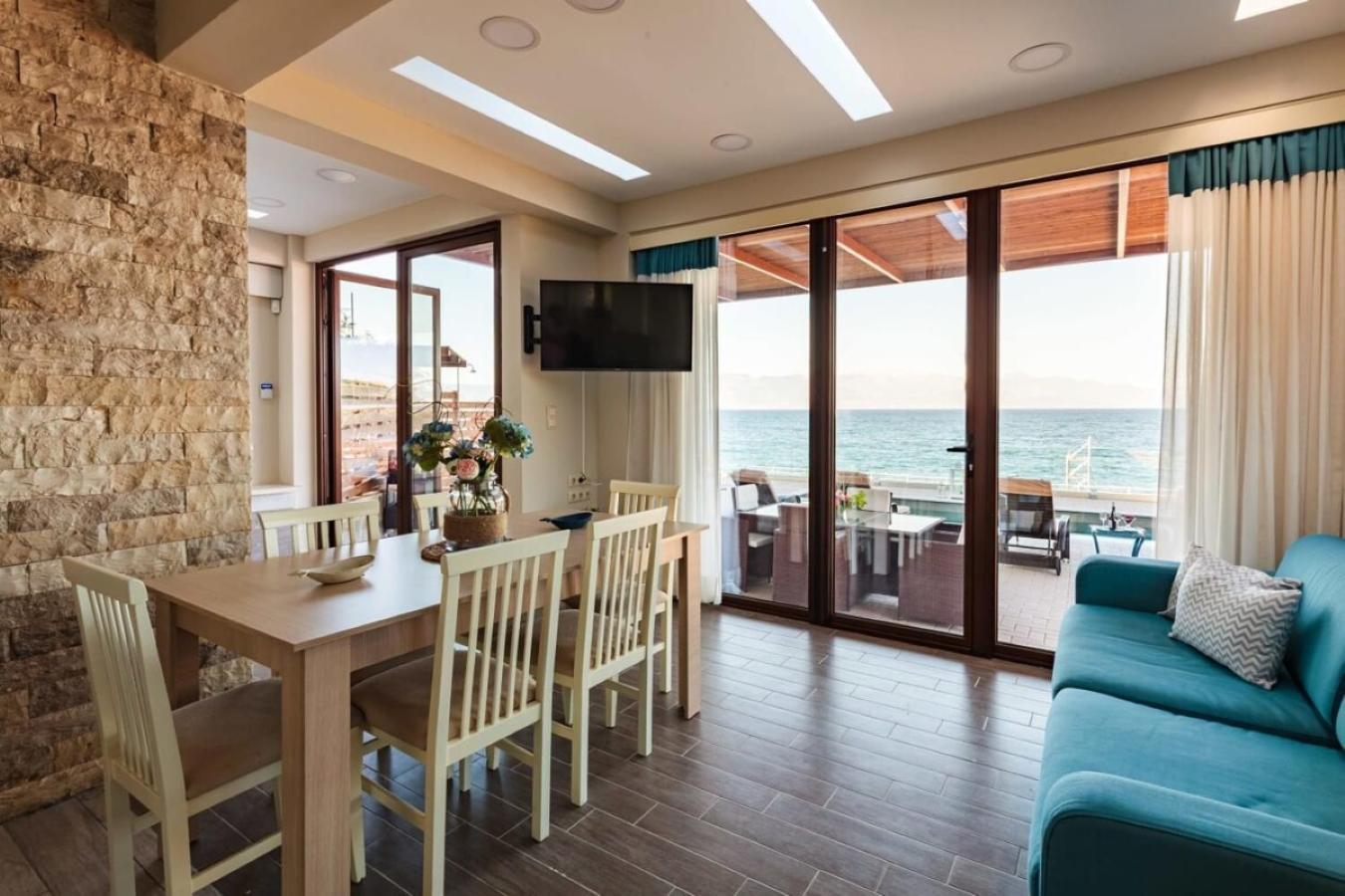 Seaside Summer Bliss - Aurora Luxury Pool Paradise Petalidi Luaran gambar