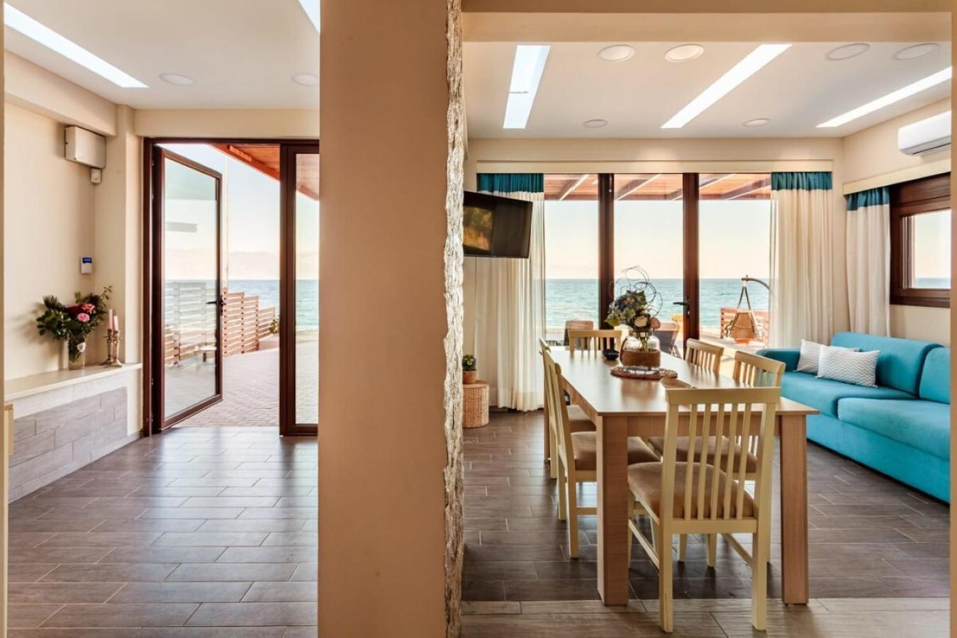 Seaside Summer Bliss - Aurora Luxury Pool Paradise Petalidi Luaran gambar