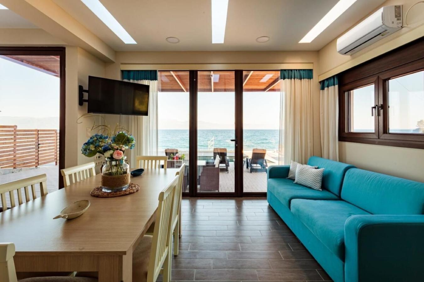 Seaside Summer Bliss - Aurora Luxury Pool Paradise Petalidi Luaran gambar